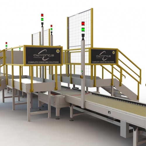 3D Conveyor System model