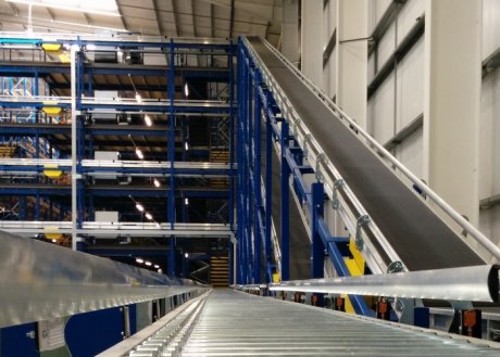 Advance conveyor investment benefits warehouse productivity at Andrew James